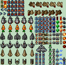 Tyrian 2000 Sprites